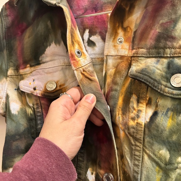 Hand Dyed Grateful Dead Inspired Jumpsuit - Picture 3 of 10